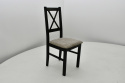 Okrągły stół Lamel nierozkładany z krzesłami Nilo 10 (wybierz kolorystykę, ilość krzeseł i wymiar stołu)