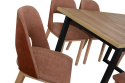 Oryginalne, tapicerowane krzesło do salonu Monti 2