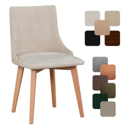 Wybór kolorystyky, tapicerowane krzesło do salonu Monti 5