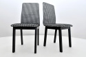 Kwadratowy stół Max 8 80/80 - 160 oraz 4 krzesła Luna 1