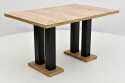 Kwadratowy stół Igor Lam oraz 4 krzesła Nilo 10, różne wymiary