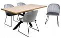 Stół Cherry 2 80x150 oraz 4 krzesła S-120