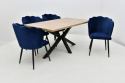 Prostokątny stół Cherry 2 90x160 oraz 4 krzesła Hilton