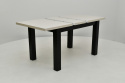 Solidny stół S-22 blat laminat dlux 80/120 - 160 oraz 4 krzesła K-64