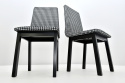Stół S-22 blat laminat dlux 80/140 - 180 oraz 4 krzesła Hugo 5