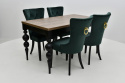 Stół FRESCO 80x140 rozkładany do 180 cm oraz 4 krzesła S-111