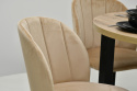 Okrągły stół Poli 4 100 cm do 180 oraz 4 krzesła S-100