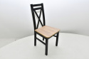 Prostokątny stół S-44pcb 70x120 do 165 oraz 4 krzesła K-22a (różne wymiary i kolory)