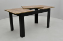 Prostokątny stół S-44pcb 70x120 do 165 oraz 4 krzesła K-22a (różne wymiary i kolory)