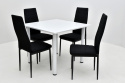 Praktyczny stół Paola CB 80/80 oraz 4 krzesła K-93mc
