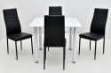 Praktyczny stół Paola CB 90/90 oraz 4 krzesła K-90c
