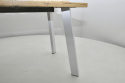 Stół Loft 2 80x120 do 220 cm oraz 4 krzesła Krzyżak