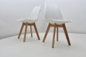 Industrialny stół Liwia 80x130 do 210 cm oraz 6 krzeseł K-87p