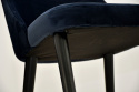 Loftowy stół Porta fi 100 cm rozkładany do 180 lub 200 oraz 4 krzesła K-78r