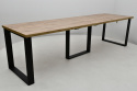 Nietuzinkowy stół Borys Max 85x130 rozkładany do 330 oraz 6 krzeseł Bos 14