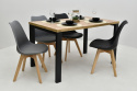 Komplet, stół Garant oraz krzesła K-87P (wymiar, ilość krzeseł do wyboru)