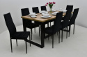 Rodzinny stół Borys max 85x130 rozkładany oraz krzesła K-91wc