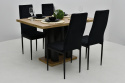 Rozkładany stół Igor lam + 4 krzesła K-91wc