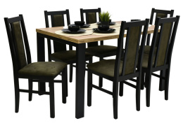 Śliczny komplet, stół Garant oraz krzesła Bos 14 (wymiar, ilość krzeseł do wyboru)