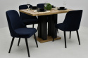 Stół Igor Lam 80x120 rozkładany do 200 cm oraz 4 krzesla K-78