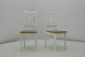 Stół Oslo 6 80/140 -180 oraz 4 krzesła Krzyżak / wybór ilości krzeseł