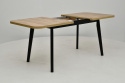 Stół do salonu Oslo 6 80/140-180 oraz krzesła K1 FX