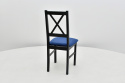 Loftowy stół do jadalni, stół Ikon 3 80/140-180 oraz krzesła Nilo 10 (wybierz kolorystykę i liczbę krzeseł)