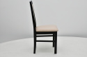 Okrągły stół Lamel nierozkładany z krzesłami Bos 7 (wybierz kolorystykę, ilość krzeseł i wymiar stołu)