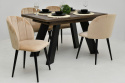 Stół Como 80x130 rozkładany do 210cm + krzesła S-100