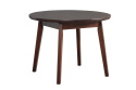 Okrągły stół Oslo 4 fi 100 cm rozkładany do 130 oraz krzesła Roma 7