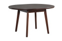 Okrągły stół Oslo 4 fi 100 cm rozkładany do 130 oraz krzesła Roma 7