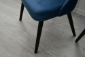 Niezwykły komplet mebli, okrągły stół STL 220 oraz tapicerowane krzesła K-78