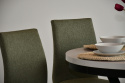 Okrągły, rozkładany stół Porta z krzesłami Luna 1 (kolorystyka do wyboru)