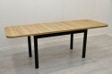 Rozkładany stół DW 2 XL 80/140-220 oraz krzesła DN-10, wybór kolorystyki