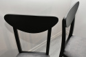Solidny i minimalistyczny komplet mebli, stół STL 220 oraz krzesła Hugo 3