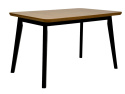 Stół Osax 7 80/120 rozkładany do 160, drewniany stół, fornirowany blat.
