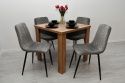 Kwadratowy stół S-44 o wymiarach do wyboru w zestawie z krzesła K5 FX (skonfiguruj swój komplet)