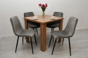 Kwadratowy stół S-44 o wymiarach do wyboru w zestawie z krzesła K5 FX (skonfiguruj swój komplet)