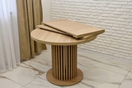 Okrągły stół Lamel P, stół do salonu, wybór kolorystyki i wymiaru