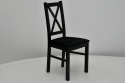 Prostokątny stół S-44pcb 70x120 do 165 oraz 4 krzesła K-22 (różne wymiary i kolory)