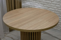Okrągły stół do salonu, rozkładany stół Lamel P różne wymiary z krzesłami K-22