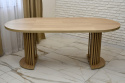 Okrągły stół do salonu, rozkładany stół Lamel P różne wymiary z krzesłami K-22