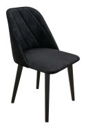 Krzesło z przeszyciami w romby, krzesło Monti 3 PR, solidne krzesła