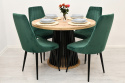 Okragły stół Lamel A z wygodnymi krzesłami S-93, wybierz kolorystykę, wymiar stołu i ilość krzeseł