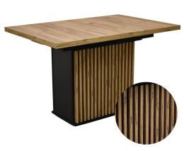 Prostokątny stół z lamelami, Marcin Lam, wybierz wymiar i kolorystykę stołu