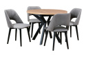 krzesła z przeszyciami, nietuzinkowe i solidne krzesło Monti 4