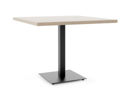 Nieduży, kwadratowy stół Tigo, dostępny w trzech rozmiarach, kolor blatu do wyboru