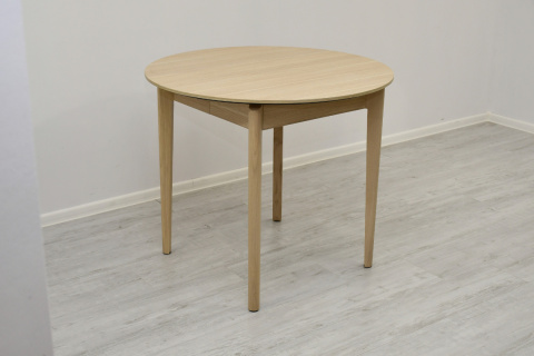 Nietuzinkowy stół DPL 05 fi 90 do 210 cm jasny dąb Nietuzinkowy stół DPL 05 fi 90 do 210 cm jasny dąb