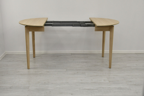 Nietuzinkowy stół DPL 05 fi 90 do 210 cm jasny dąb Nietuzinkowy stół DPL 05 fi 90 do 210 cm jasny dąb