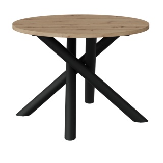 Okrągły stół Solo fi 110 cm, nierozkładany artisan